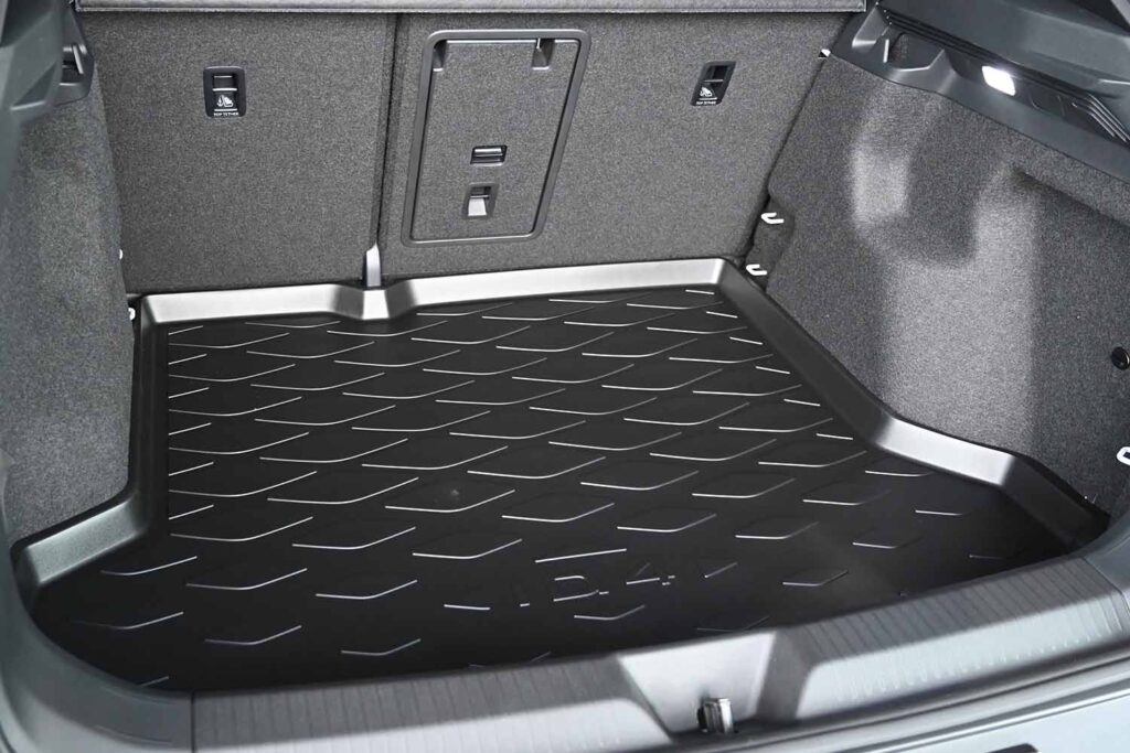 Volkswagen bootliner fitted perfectly in the luggage area